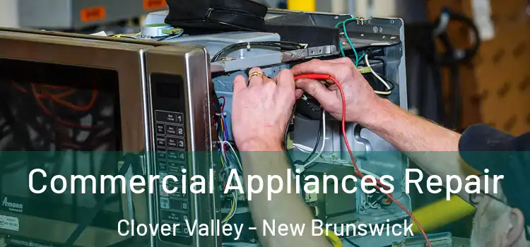Commercial Appliances Repair Clover Valley - New Brunswick