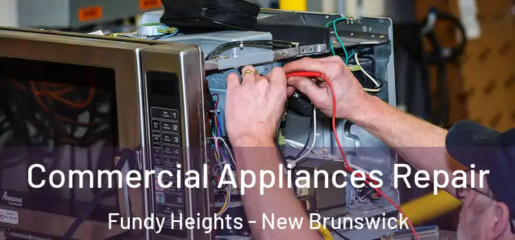 Commercial Appliances Repair Fundy Heights - New Brunswick