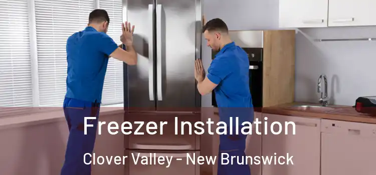 Freezer Installation Clover Valley - New Brunswick