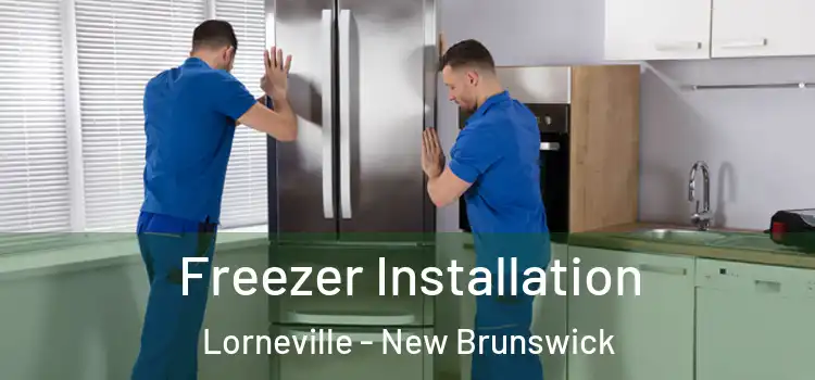 Freezer Installation Lorneville - New Brunswick
