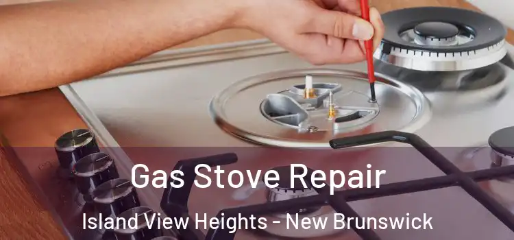 Gas Stove Repair Island View Heights - New Brunswick