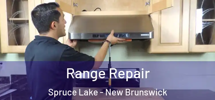 Range Repair Spruce Lake - New Brunswick