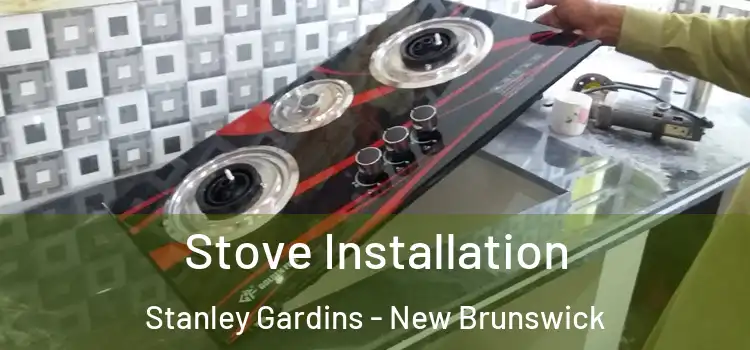 Stove Installation Stanley Gardins - New Brunswick